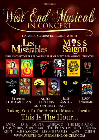 WEST END MUSICALS IN CONCERT AND THE BEST OF BROADWAY